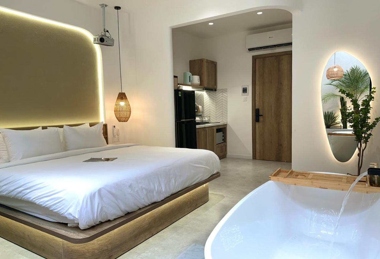 Apartmán Kin Wander Trung Son Ho Či Minovo Město Exteriér fotografie